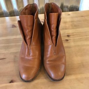 Jeffery Campbell leather heeled booties